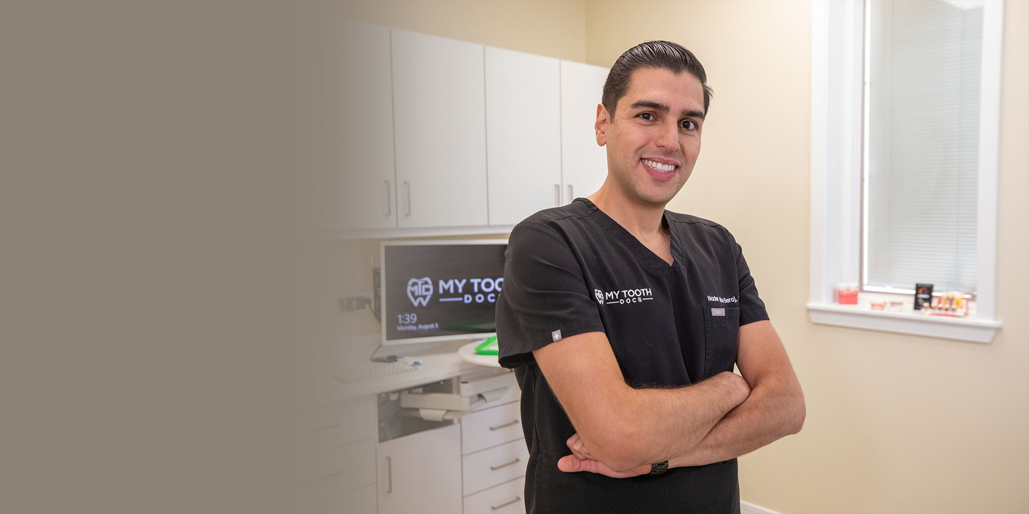 Dr. Nader Abu-Seraj smiling